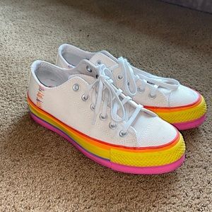 Rainbow Sole Converse
